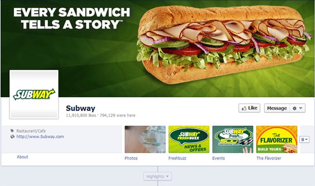 subway fan page